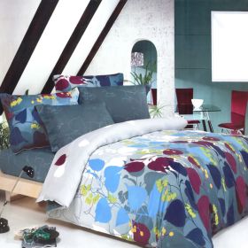 Blancho Bedding - [Grapevine Leisure] 100% Cotton 7PC MEGA Duvet Cover Set (Full Size)
